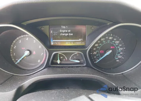 2012 Ford Focus Titanium z USA, uszkodzony, nr VIN 1FAHP3J2XCL346937